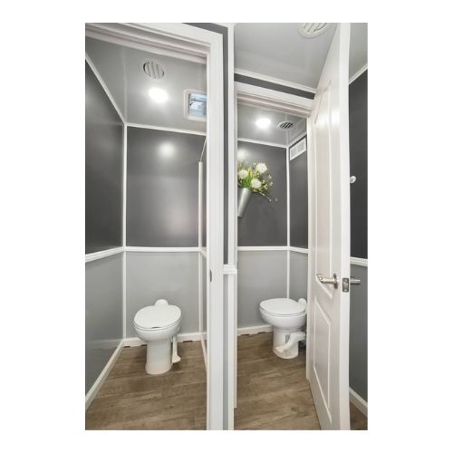 Northland Portables trailer unit interior