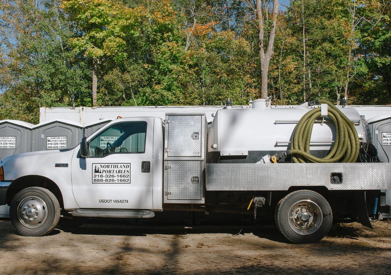 Northland Portables service vehicle